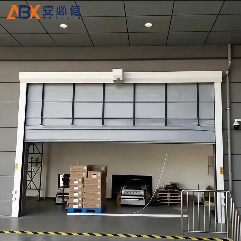 盘锦软帘堆积门